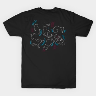 Black cat reunion T-Shirt